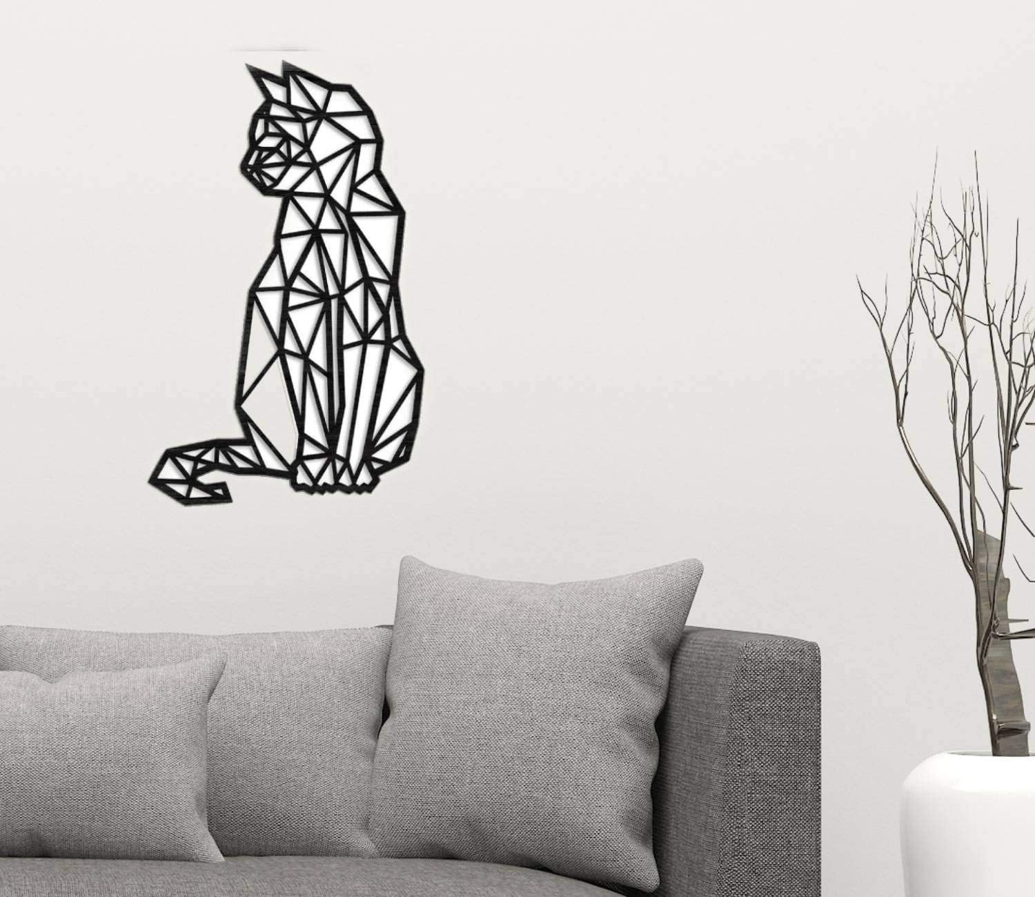 Carved Metal Wall Art Cat Interior Home Decor Crafts Carved Metal Wall Art Cat Interior Home Decor Crafts